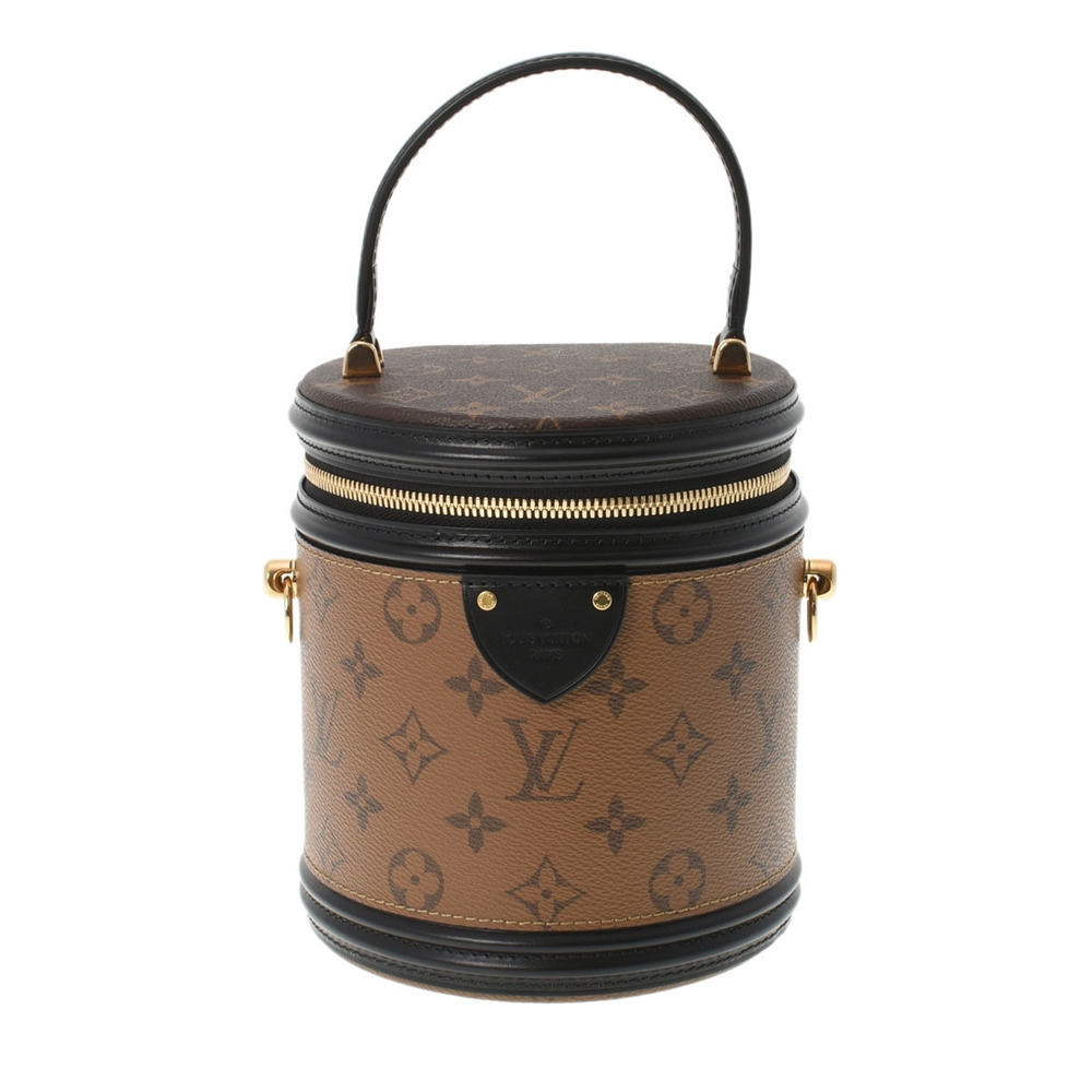 LOUIS VUITTON Reverse Cannes Brown Camel Brown Canvas Bag